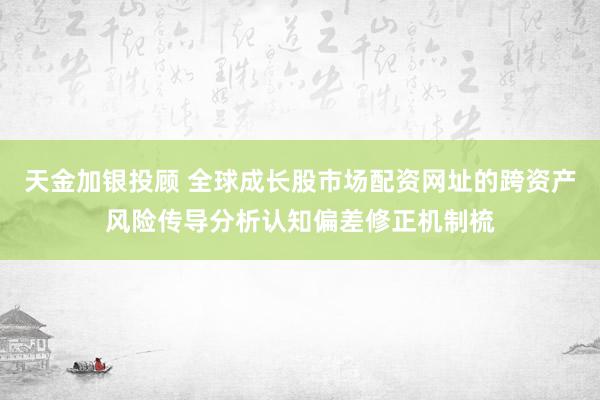 天金加银投顾 全球成长股市场配资网址的跨资产风险传导分析认知偏差修正机制梳